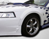 1999-2004 Ford Mustang Couture Polyurethane Demon Front Fender Flares - 2 Piece / Vehicle Year Make Model Trim - 1999-2004-Ford Mustang ALL / Product Type - Fender Flare / Style Name -Demon / Kit Material - Polyurethane / Notes -