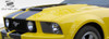 2005-2009 Ford Mustang Duraflex GT-R Hood - 1 Piece / Vehicle Year Make Model Trim - 2005-2009-Ford Mustang ALL / Product Type - Hood / Style Name -GT-R / Kit Material - FRP (Fiberglass Reinforced Plastics) / Notes - Note: Hood pins are required.