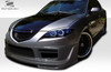 2004-2009 Mazda 3 4DR Duraflex K-2 Front Bumper Cover - 1 Piece / Vehicle Year Make Model Trim - 2004-2009-Mazda Mazda 3 4DR / Product Type - Front Bumper / Style Name -K-2 / Kit Material - FRP (Fiberglass Reinforced Plastics) / Notes -