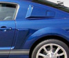 2005-2009 Ford Mustang Duraflex CVX Side Scoop - 2 Piece / Vehicle Year Make Model Trim - 2005-2009-Ford Mustang ALL / Product Type - Scoop / Style Name -CVX / Kit Material - FRP (Fiberglass Reinforced Plastics) / Notes -