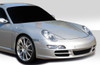 1999-2004 Porsche 911 Carrera 996 1997-2004 Porsche Boxster Duraflex 997 Carrera Conversion Front Bumper Cover - 1 Piece / Vehicle Year Make Model Trim - 1999-2004-Porsche 996 ALL / Product Type - Front Bumper / Style Name -Carrera Conversion / Kit Material - FRP (Fiberglass Reinforced Plastics) / Notes - Note: requires the use of 997 conversion fenders ( 105128)