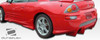 2000-2005 Mitsubishi Eclipse Duraflex Xplosion Rear Bumper Cover - 1 Piece / Vehicle Year Make Model Trim - 2000-2005-Mitsubishi Eclipse ALL / Product Type - Rear Bumper / Style Name -Xplosion / Kit Material - FRP (Fiberglass Reinforced Plastics) / Notes -