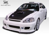 1999-2000 Honda Civic 2dr / 4DR Duraflex B-2 Body Kit - 4 Piece - Includes B-2 Front Bumper Cover (102086) B-2 Side Skirts Rocker Panels (105537) B-2 Rear Bumper Cover (105538) / Vehicle Year Make Model Trim - 1999-2000-Honda Civic 2DR / Product Type - Kit / Style Name -B-2 / Kit Material - FRP (Fiberglass Reinforced Plastics) / Notes -