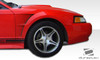 1999-2004 Ford Mustang Duraflex GTC Fender - 2 Piece / Vehicle Year Make Model Trim - 1999-2004-Ford Mustang ALL / Product Type - Fender / Style Name -GTC / Kit Material - FRP (Fiberglass Reinforced Plastics) / Notes -