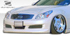 2007-2009 Infiniti G Sedan G25 G35 G37 Duraflex GT Spec Front Lip Under Spoiler Air Dam (non sport) - 1 Piece / Vehicle Year Make Model Trim - 2007-2009-Infiniti G Sedan 4DR / Product Type - Front Lip/Add On / Style Name -GT Spec / Kit Material - FRP (Fiberglass Reinforced Plastics) / Notes - Note: only fits non-sport models.