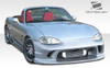 2001-2005 Mazda Miata Duraflex Wizdom Body Kit - 4 Piece - Includes Wizdom Front Bumper Cover (105960) Wizdom Side Skirts Rocker Panels (105961) Wizdom Rear Lip Under Spoiler Air Dam (105962) / Vehicle Year Make Model Trim - 2001-2005-Mazda Miata ALL / Product Type - Kit / Style Name -Wizdom / Kit Material - FRP (Fiberglass Reinforced Plastics) / Notes -