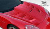 2005-2013 Chevrolet Corvette C6 Duraflex ZR Edition 2 Hood - 1 Piece / Vehicle Year Make Model Trim - 2005-2013-Chevrolet Corvette ALL / Product Type - Hood / Style Name -ZR Edition 2 / Kit Material - FRP (Fiberglass Reinforced Plastics) / Notes - Note: Hood pins are required.