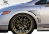 2006-2011 Honda Civic 4DR Duraflex GT Concept Fenders - 2 Piece / Vehicle Year Make Model Trim - 2006-2011-Honda Civic 4DR / Product Type - Fender / Style Name -GT Concept / Kit Material - FRP (Fiberglass Reinforced Plastics) / Notes -