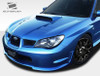 2006-2007 Subaru Impreza WRX STI Duraflex GT Concept Hood - 1 Piece / Vehicle Year Make Model Trim - 2006-2007-Subaru Impreza ALL / Product Type - Hood / Style Name -GT Concept / Kit Material - FRP (Fiberglass Reinforced Plastics) / Notes - Note: Hood pins are required.