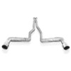 Stainless Works Chambered Round Catback Exhaust - Performance Connect - 10-15 Camaro SS