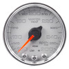 Autometer Spek-Pro Gauge Water Temp 2 1/16in 300f Stepper Motor W/Peak & Warn Slvr/Chrm - P34621