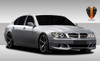 2006-2008 BMW 7 Series E65 E66 Polyurethane Eros Version 1 Front Lip Under Spoiler Air Dam - 1 Piece / Vehicle Year Make Model Trim - 2006-2008-BMW 7 Series ALL / Product Type - Front Lip/Add On / Style Name -Eros Version 1 / Kit Material - Polyurethane / Notes -
