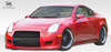 2003-2007 Infiniti G Coupe G35 Duraflex R35 Front Bumper Cover - 1 Piece / Vehicle Year Make Model Trim - 2003-2007-Infiniti G Coupe 2DR / Product Type - Front Bumper / Style Name -R35 / Kit Material - FRP (Fiberglass Reinforced Plastics) / Notes -