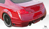 2003-2007 Infiniti G Coupe G35 Duraflex R35 Rear Bumper Cover - 1 Piece / Vehicle Year Make Model Trim - 2003-2007-Infiniti G Coupe 2DR / Product Type - Rear Bumper / Style Name -R35 / Kit Material - FRP (Fiberglass Reinforced Plastics) / Notes -