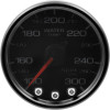 Autometer Spek-Pro Gauge Water Temp 2 1/16in 300f Stepper Motor W/Peak & Warn Blk/Smoke/Blk - P34652