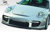 2005-2011 Porsche 911 Carrera 997 Duraflex GT-2 Look Front Bumper Cover - 1 Piece / Vehicle Year Make Model Trim - 2005-2011-Porsche 997 ALL / Product Type - Front Bumper / Style Name -GT-2 / Kit Material - FRP (Fiberglass Reinforced Plastics) / Notes - Note: front lip & grilles sold separately. Bumper requires the use of 997 turbo style DRL.