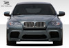 2008-2014 BMW X6 X6M E71 E72 / 2010-2013 BMW X5M E70 Duraflex X6M Look Front Bumper Cover - 1 Piece / Vehicle Year Make Model Trim - 2008-2014-BMW X6 ALL / Product Type - Front Bumper / Style Name -X6M Look / Kit Material - FRP (Fiberglass Reinforced Plastics) / Notes -