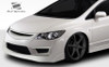 2006-2011 Honda Civic 4DR Duraflex JDM Type JS Type R Conversion Front Lip Under Spoiler Air Dam - 1 Piece / Vehicle Year Make Model Trim - 2006-2011-Honda Civic 4DR / Product Type - Front Lip/Add On / Style Name -Type R / Kit Material - FRP (Fiberglass Reinforced Plastics) / Notes - Note: must be used with jdm type r conversion bumper