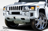 2003-2009 Hummer H2 Duraflex BR-N Foglight Panel for Hood - 1 Piece / Vehicle Year Make Model Trim - 2003-2009-Hummer H2 ALL / Product Type - Lighting / Style Name -BR-N / Kit Material - FRP (Fiberglass Reinforced Plastics) / Notes - Note: Fog light openings are 90mm each