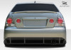 2000-2005 Lexus IS Series IS300 4DR Duraflex C-Speed Rear Bumper Cover - 2 Piece / Vehicle Year Make Model Trim - 2000-2005-Lexus IS 4DR / Product Type - Rear Bumper / Style Name -C-Speed / Kit Material - FRP (Fiberglass Reinforced Plastics) / Notes -