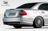 2003-2009 Mercedes E Class W211 4DR Duraflex E63 Look Rear Bumper Cover - 1 Piece / Vehicle Year Make Model Trim - 2003-2009-Mercedes E Class 4DR / Product Type - Rear Bumper / Style Name -E63 Look / Kit Material - FRP (Fiberglass Reinforced Plastics) / Notes -