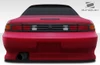 1995-1998 Nissan 240SX S14 Duraflex WX-9 Rear Bumper Cover - 1 Piece / Vehicle Year Make Model Trim - 1995-1998-Nissan 240SX ALL / Product Type - Rear Bumper / Style Name -WX-9 / Kit Material - FRP (Fiberglass Reinforced Plastics) / Notes -
