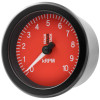 Autometer Stack Sport 88mm 0-10K RPM Tachometer - Red - ST100-010R