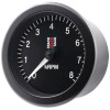 Autometer Stack Sport 88mm 0-8K RPM Tachometer - Black - ST100-08