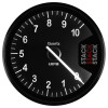 Autometer Stack Clubman Tachometer 80mm 0-10K RPM - Black - ST200-010
