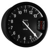 Autometer Stack Clubman Tachometer 80mm 0-3-13K RPM - Black - ST200-0313