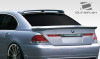 2002-2008 BMW 7 Series E65 E66 Duraflex HM-S Roof Wing Spoiler - 1 Piece / Vehicle Year Make Model Trim - 2002-2008-BMW 7 Series ALL / Product Type - Wing / Style Name -HM-S / Kit Material - FRP (Fiberglass Reinforced Plastics) / Notes -