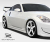 2003-2008 Nissan 350Z Z33 Duraflex AM-S GT Side Skirts Rocker Panels - 2 Piece / Vehicle Year Make Model Trim - 2003-2008-Nissan 350Z ALL / Product Type - Sideskirts / Style Name -AM-S GT / Kit Material - FRP (Fiberglass Reinforced Plastics) / Notes -