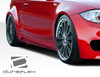 2008-2013 BMW 1 Series E82 E88 Duraflex M Sport Look Side Skirts Rocker Panels - 2 Piece / Vehicle Year Make Model Trim - 2008-2013-BMW 1 Series 2DR / Product Type - Sideskirts / Style Name -M Sport Look / Kit Material - FRP (Fiberglass Reinforced Plastics) / Notes -