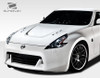 2009-2020 Nissan 370Z Z34 Duraflex JP-R Hood - 1 Piece / Vehicle Year Make Model Trim - 2009-2020-Nissan 370Z ALL / Product Type - Hood / Style Name -JP-R / Kit Material - FRP (Fiberglass Reinforced Plastics) / Notes - Note: Hood pins are required.