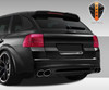 2003-2006 Porsche Cayenne Eros Version 1 Wide Body Rear Bumper Cover - 1 Piece / Vehicle Year Make Model Trim - 2003-2006-Porsche Cayenne ALL / Product Type - Rear Bumper / Style Name -Eros Version 1 / Kit Material - FRP (Fiberglass Reinforced Plastics) / Notes - Note: Must me used with entire Eros Version 1 Wide Body Kit