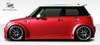 2002-2006 Mini Cooper / Cooper S R50 R53 2005-2008 Cooper convertible R52 Duraflex Type Z Wide Body Side Skirts Rocker Panels - 2 Piece / Vehicle Year Make Model Trim - 2002-2006-MINI Cooper ALL / Product Type - Sideskirts / Style Name -Type Z / Kit Material - FRP (Fiberglass Reinforced Plastics) / Notes - Note: must be used in conjunction with complete wide body kit