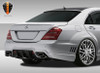 2010-2013 Mercedes S Class W221 Eros Version 2 Rear Bumper Cover - 1 Piece / Vehicle Year Make Model Trim - 2010-2013-Mercedes S Class ALL / Product Type - Rear Bumper / Style Name -Eros Version 2 / Kit Material - FRP (Fiberglass Reinforced Plastics) / Notes -