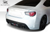 2013-2020 Scion FR-S Toyota 86 Subaru BRZ Duraflex X-5 Rear Add Ons Spat Bumper Extensions - 2 Piece / Vehicle Year Make Model Trim - 2013-2020-Scion FRS ALL / Product Type - Rear Lip/Add On / Style Name -X-5 / Kit Material - FRP (Fiberglass Reinforced Plastics) / Notes -