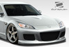 2009-2011 Mazda RX-8 Duraflex M-1 Speed Front Bumper Cover - 1 Piece / Vehicle Year Make Model Trim - 2009-2011-Mazda RX8 ALL / Product Type - Front Bumper / Style Name -M-1 Speed / Kit Material - FRP (Fiberglass Reinforced Plastics) / Notes -