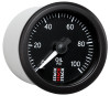 Autometer Stack 52mm 0-100 PSI 1/8in NPTF (M) Mechanical Oil Pressure Gauge - Black - ST3102