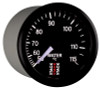 Autometer Stack Instruments 52mm 50-115 Celsius 3/8 BSPT (M) Mechanical Water Temp Gauge - Black - ST3107