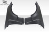 2003-2008 Nissan 350Z Z33 Duraflex 370Z AM-S Conversion Fenders - 2 Piece / Vehicle Year Make Model Trim - 2003-2008-Nissan 350Z ALL / Product Type - Fender / Style Name -AM-S Conversion / Kit Material - FRP (Fiberglass Reinforced Plastics) / Notes - Note: must be used with 370z conversion