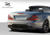 2003-2012 Mercedes SL Class R230 Duraflex SL65 Look Rear Bumper Cover - 1 Piece / Vehicle Year Make Model Trim - 2003-2012-Mercedes SL - Mercedes ALL / Product Type - Rear Bumper / Style Name -SL65 Look / Kit Material - FRP (Fiberglass Reinforced Plastics) / Notes -