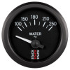 Autometer Stack 52mm 100-250 Deg F 1/8in NPTF Electric Water Temp Gauge - Black - ST3208