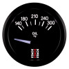 Autometer Stack 52mm 140-300 Deg F 1/8in NPTF Electric Oil Temp Gauge - Black - ST3210