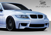 2006-2008 BMW 3 Series E90 4DR Duraflex 1M Look Front Bumper Cover - 1 Piece / Vehicle Year Make Model Trim - 2006-2008-BMW 3 Series 4DR / Product Type - Front Bumper / Style Name -1M Look / Kit Material - FRP (Fiberglass Reinforced Plastics) / Notes -