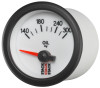 Autometer Stack 52mm 140-300 Deg F 1/8in NPTF Electric Oil Temp Gauge - White - ST3260