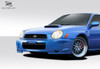 2002-2003 Subaru Impreza WRX STI Duraflex STI Look Front Bumper Cover - 1 Piece / Vehicle Year Make Model Trim - 2002-2003-Subaru Impreza ALL / Product Type - Front Bumper / Style Name -STI Look / Kit Material - FRP (Fiberglass Reinforced Plastics) / Notes -