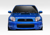 2002-2003 Subaru Impreza WRX STI 4DR Duraflex STI Look Body Kit - 4 Piece - Includes STI Look Front Bumper Cover (109047) C-Speed Rear Lip Under Spoiler Air Dam (100390) STI Look Side Skirts Rocker Panels (103187) / Vehicle Year Make Model Trim - 2002-2003-Subaru Impreza ALL / Product Type - Kit / Style Name -STI Look / Kit Material - FRP (Fiberglass Reinforced Plastics) / Notes -