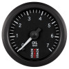 Autometer Stack 52mm 0-7 Bar M10 Male Pro Stepper Motor Oil Pressure Gauge - Black - ST3301